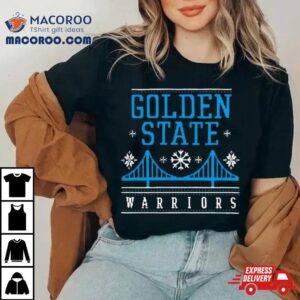 Golden State Warriors Ugly Sweater Christmas Holiday T Tshirt