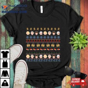 Golden Xmas Girls Icons Christmas Shirt