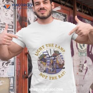Gonzorizzo Light The Lamp Not The Rat Shirt