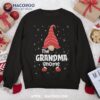 Grandma Gnome Family Matching Christmas Funny Gift Pajama Sweatshirt