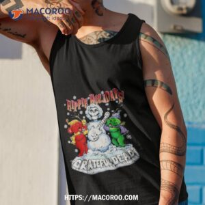Grateful Dead Hippie Holidays Merry Christmas 2023 Tank Top 1