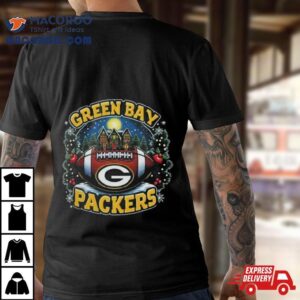 Green Bay Packers Christmas Tshirt