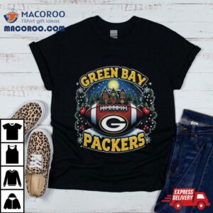 Green Bay Packers Christmas Tshirt