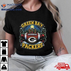 Green Bay Packers Christmas Tshirt