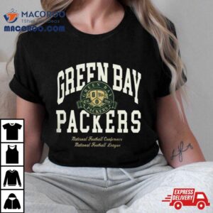 Green Bay Packers Letterman Classic National Football Conference National Football League Shirt