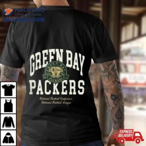 Green Bay Packers Letterman Classic National Football Conference National Football League Tshirt