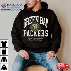 Green Bay Packers Letterman Classic National Football Conference National Football League Tshirt