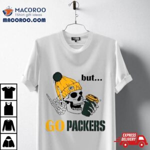Green Bay Packers Skeleton Dead Inside But Packers Logo Christmas T Shirt