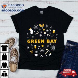 Green Bay Packers Ugly Christmas Sweater Holiday Tshirt