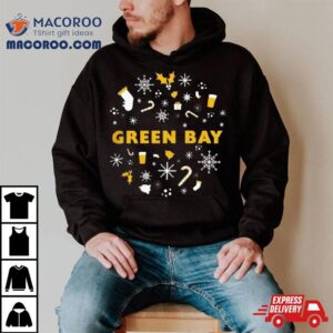 Green Bay Packers Ugly Christmas Sweater Holiday Tshirt