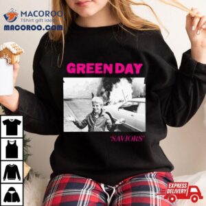 Green Day Saviors Album Cover Tshirt