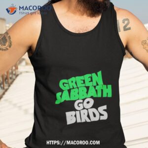 Green Sabbath Go Birds Tank Top 3