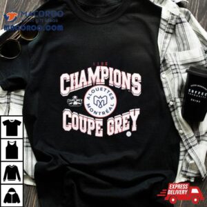 Grey Cup Champion Montreal Alouettes Tshirt