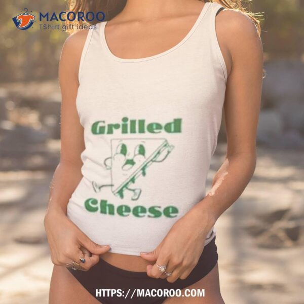 Grilled Cheese It Ain’t Easy Being Cheesy Logo Shirt