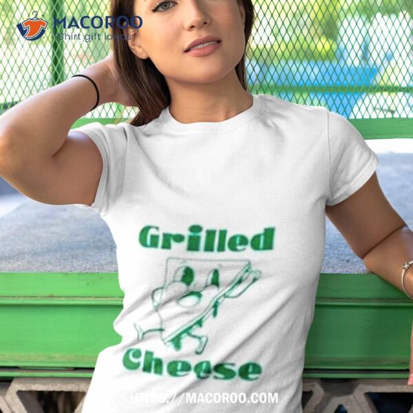 Grilled Cheese It Ain’t Easy Being Cheesy Logo Shirt