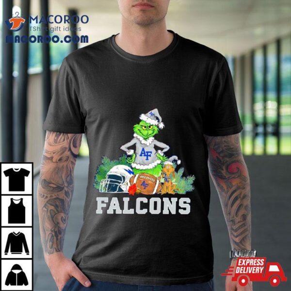 Grinch Air Force Falcons Christmas Shirt