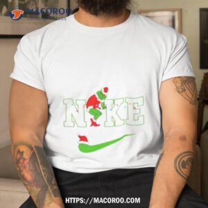 Grinch Christmas Nike Logo Shirt