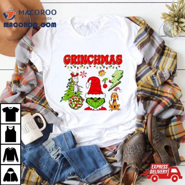 Grinch Grinchmas Characters Xmas Shirt