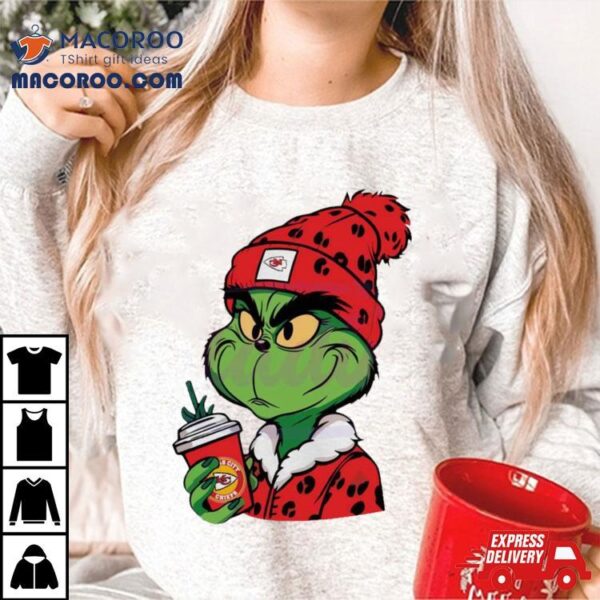 Grinch Leopard Kansas City Chiefs 2023 Tshirt