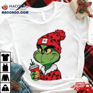 Grinch Leopard Kansas City Chiefs T Tshirt