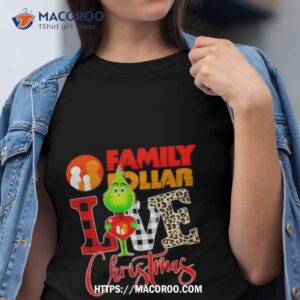 Grinch Love Domino’s Christmas Shirt