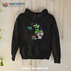 Grinch Santa Buffalo Bills Toilet Christmas 2023 Shirt