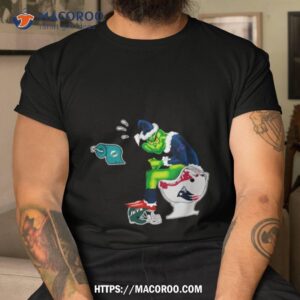 Grinch Santa Buffalo Bills Toilet Christmas 2023 Shirt