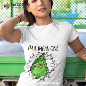 Grinch Stole Christmas I M A Mean One Tshirt 1