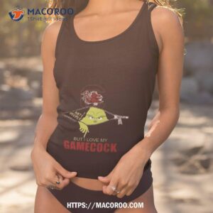 Grinch Zipper I Hate People But I Love My South Carolina Gamecocks T Shirt