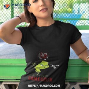 Grinch Zipper I Hate People But I Love My South Carolina Gamecocks Tshirt 1