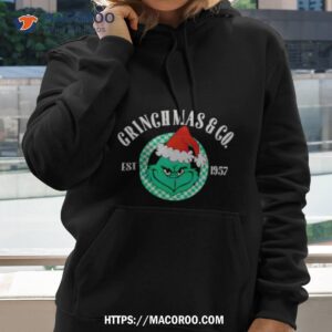 grinchmas and co funny grinch face shirt hoodie 2
