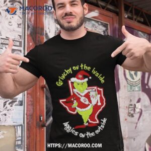 Grinchy On The Inside Texas A&m Aggies On The Outside Christmas T Shirt
