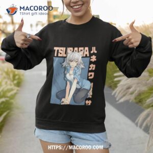 hanekawa tsubasa neko shirt sweatshirt 1