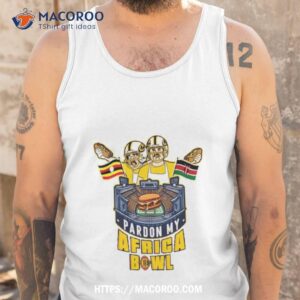 Hank Lockwood Pardon My Africa Bowl Tank Top