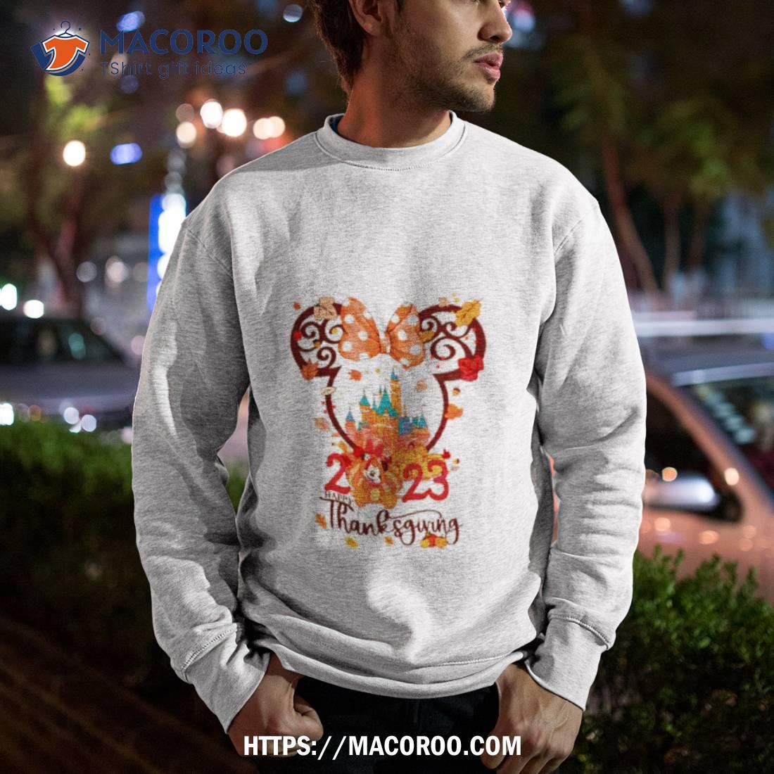 Happy Thanksgiving Mickey Pumpkins 2023 Shirt Happy Thanksgiving Mickey Pumpkins 2023 Shirt