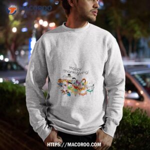 Happy Thanksgiving Snoopy Family Party Sweatshirt