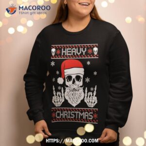 heavy metal christmas 2020 ugly sweatshirt sweatshirt 2