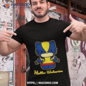 Hello Kitty Wolverine Tshirt 1