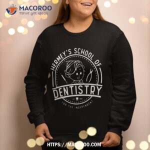 hermey amp acirc amp 128 amp 153 s school of dentistry christmas dental hygienist sweatshirt sweatshirt 2