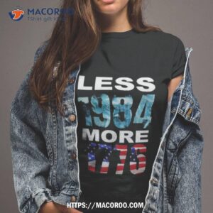 Hi Rez The Rapper Less 1984 More 1776 Tshirt 2