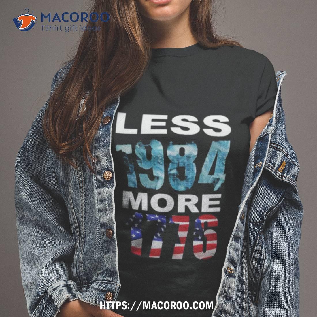 Hi Rez The Rapper Less 1984 More 1776 T Shirt Hi Rez The Rapper Less 1984 More 1776 T Shirt