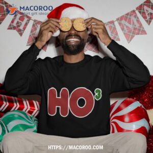 ho 3 sweatshirt merry christmas geek sweatshirt 3