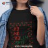 Ho Ho Holly Shit Cross Stitch Shirt
