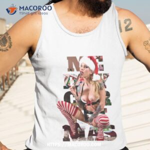 Ho Ho Merry Nude Christmas From Sarah Jessie Shirt 3 Ho Ho Merry Nude Christmas From Sarah Jessie Tank Top 3