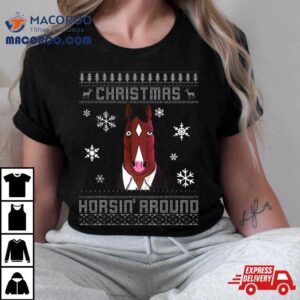 Horsin Around Bojack Christmas Speacial Tshirt