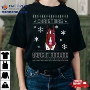 Horsin Around Bojack Christmas Speacial Tshirt