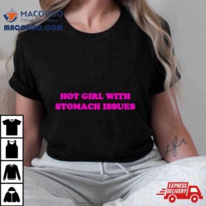 Hot Girl With Stomach Issues Pink Sweat Tshirt