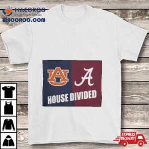 House Divided Auburn And Alabama Iron Bowl Tshirt