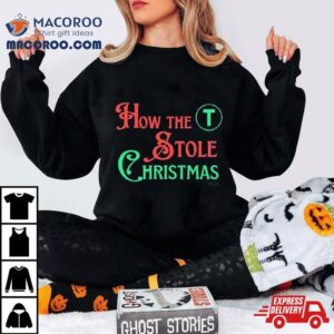 How The T Stole Christmas Storybook T Tshirt