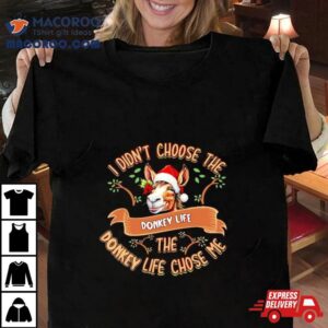 I Didn’t Choose The Donkey Life Christmas Shirt